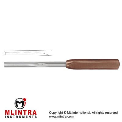 FiberGrip™ Bone Gouge Stainless Steel, 22 cm - 8 3/4"